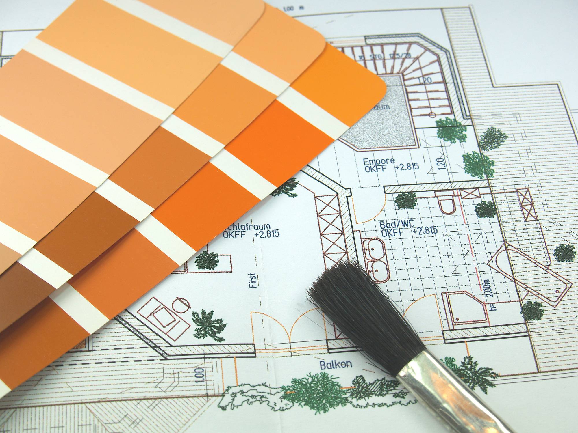 Farbdesign Innenarchitektur